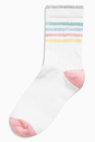 Multi Unicorn Socks Five Pack (Older Girls)